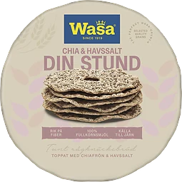 Knäckebröd Din stund Chia & havssalt