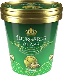 Gräddglass Pistage Djurgårds Glace