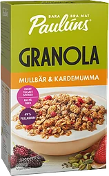 Granola Mullbär & kardemumma Paulúns