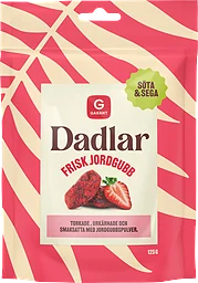 Dadlar Jordgubbe