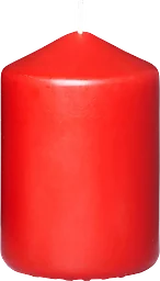 Blockljus Röd 10cm