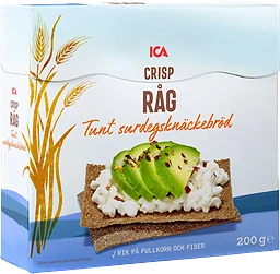 Surdegsknäckebröd Crisp Råg