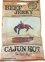 Beef Jerky Cajun Hot Bullseye Meats