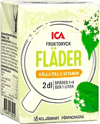 Måltidsdryck Fläder