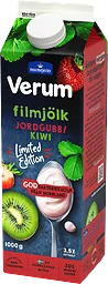 Jordgubb Kiwi Filmjölk 3,5%