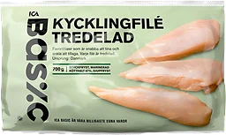 Kycklingfilé Delad