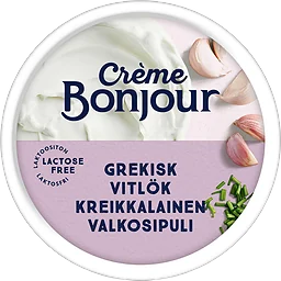 Laktosfri Creme Bonjour Grekisk Vitlök