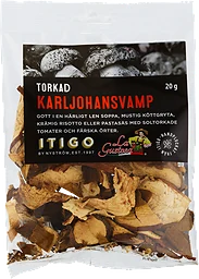 Karljohansvamp Torkade