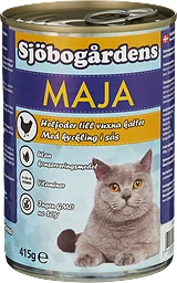 Kyckling i Sås Maja Kattmat Våt