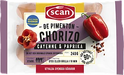 Chorizo Cayenne & paprika