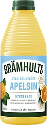 Nypressad apelsin utan fruktkött