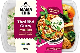 Färdigmat Thai Röd Curry Kyckling