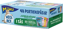 Megabox i Sås Kött & Fisk Kattmat Våt 48-pack