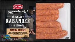 Kabanoss Paprika & peppar