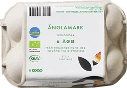 Ägg 6-pack L Eko