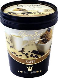 Gräddglass Kaffe