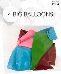 Maxiballonger 4-pack