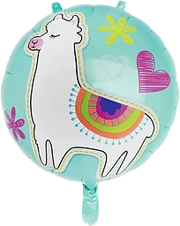 Folieballong Lama
