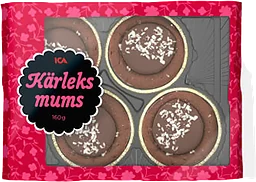 Kärleksmums rund 4-p