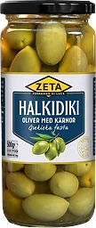 Halkidiki Oliver med Kärnor Grekiska Fasta