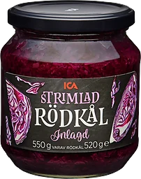 Strimlad Rödkål 550g
