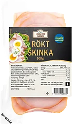 Skinka Rökt Tunna skivor