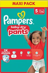 Baby Dry 5 11-17+kg Byxblöjor