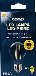 LED-lampa 60W E27