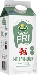 Laktosfri Mellanmjölk