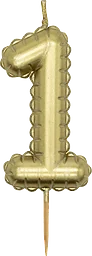 Sifferljus Guldballong 1