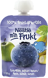 Min Frukt Smoothie Min Äpple, blåbär & banan 6 Mån
