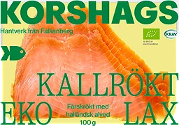 Kallrökt laxfilé skivad eko