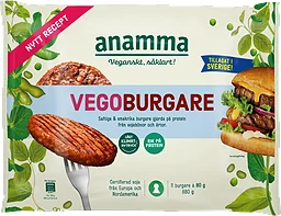Vegoburgare Glutenfri Fryst