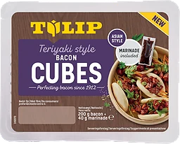 Bacon Cubes Teriyaki