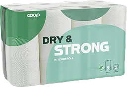 Hushållspapper Dry & Strong 8-pack