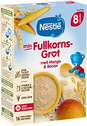 Fullkornsgröt Mango & banan 8 Mån