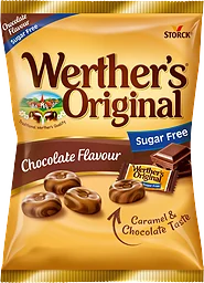 Gräddkaramell Choklad Sockerfri Werthers Orginal