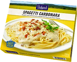 Spagetti Carbonara Fryst