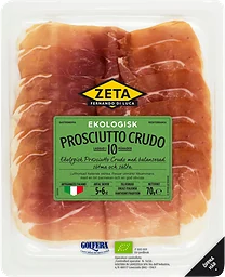 Skinka Lufttorkad Prosciutto Crudo Ekologisk