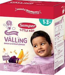 Välling Fullkorn/banan/plomm Från 1,5år