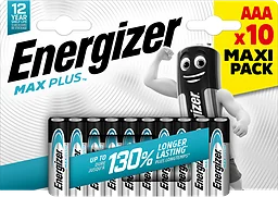 Batteri Max Plus AAA 10-pack
