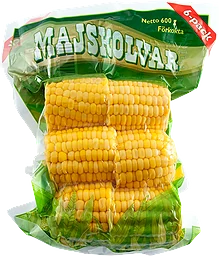 Majs Förkokt Delad
