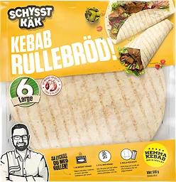 Kebabrullebröd 6-pack
