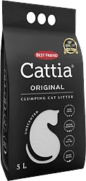 Kattströ vitt klumpbildande 5l