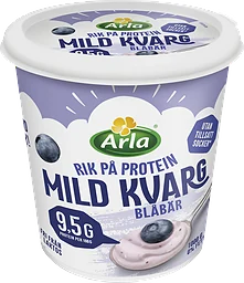 Blåbär Mild Kvarg Laktosfri 0,2%