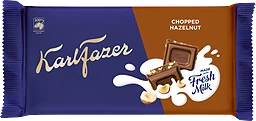 Chokladkaka Hackad hasselnöt