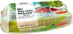 Ägg från Småland Frigående inomhus M/L 10-p