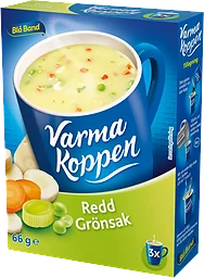 Grönsakssoppa Redd 3 portioner Varma Koppen