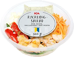 Kycklingsallad med Pasta