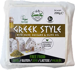 Greek Style Oregano & Olive Oil Vegansk